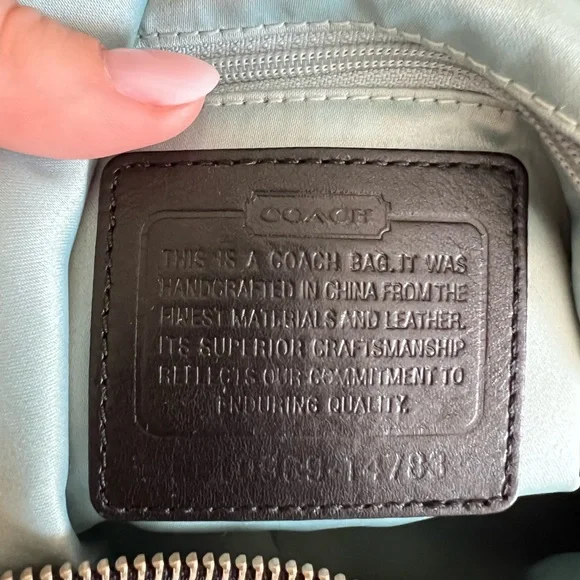 Coach Kirstin Leather Hobo Bag - Picture 8 of 9